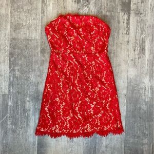 Lulus strapless dress